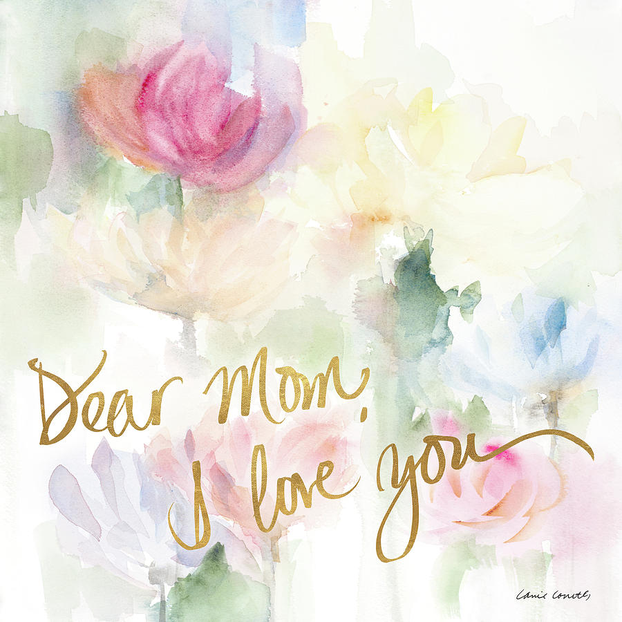 Dear Mixed Media - Dear Mom #1 by Lanie Loreth