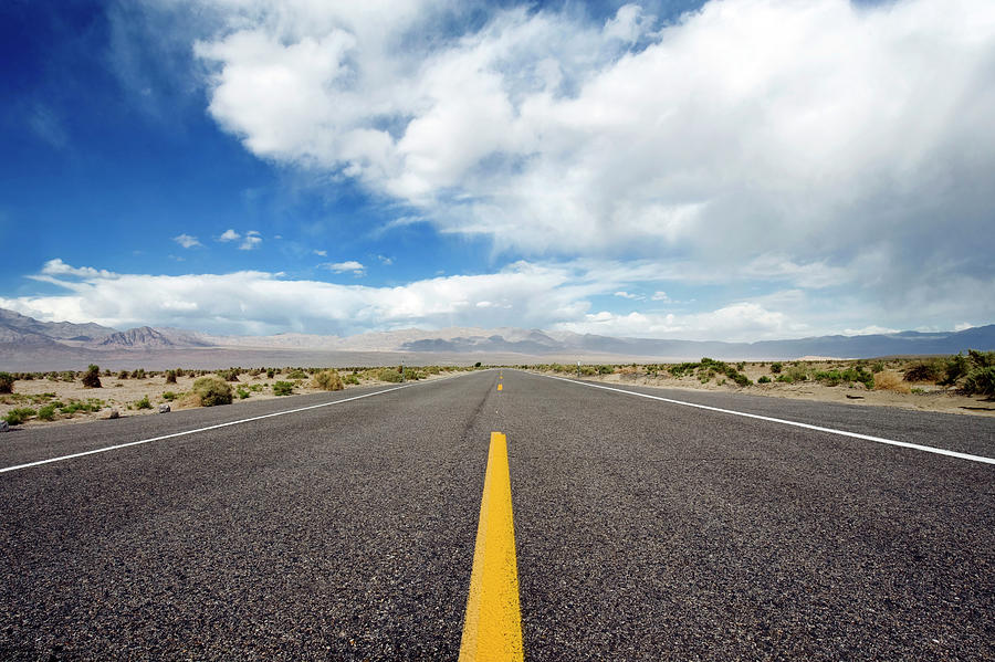 Death Valley Road, California Digital Art by Natalie Sternberg | Fine ...