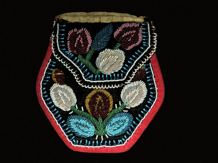 Decorated Bag, Iroquois Tribe #1 Photograph by Millard H. Sharp