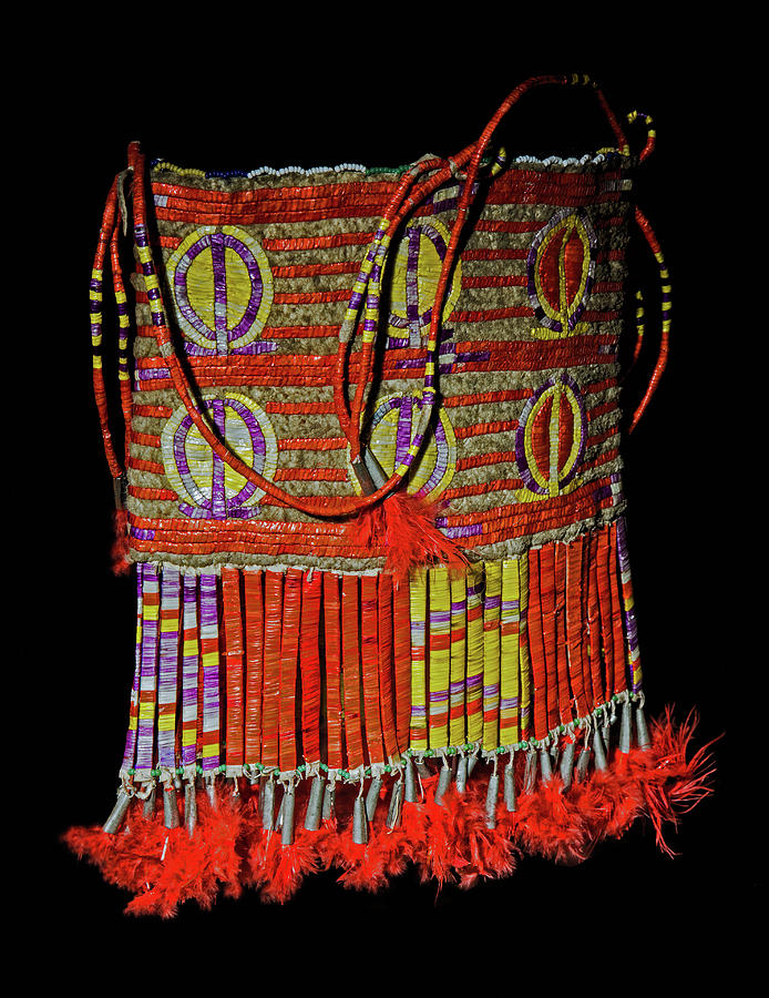 Decorated Bag, Lakota Tribe #1 Photograph by Millard H. Sharp
