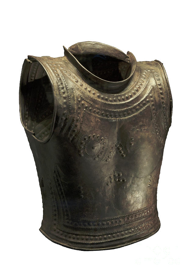 Decorated Bronze Cuirass. #1 Photograph by David Parker/science Photo Library