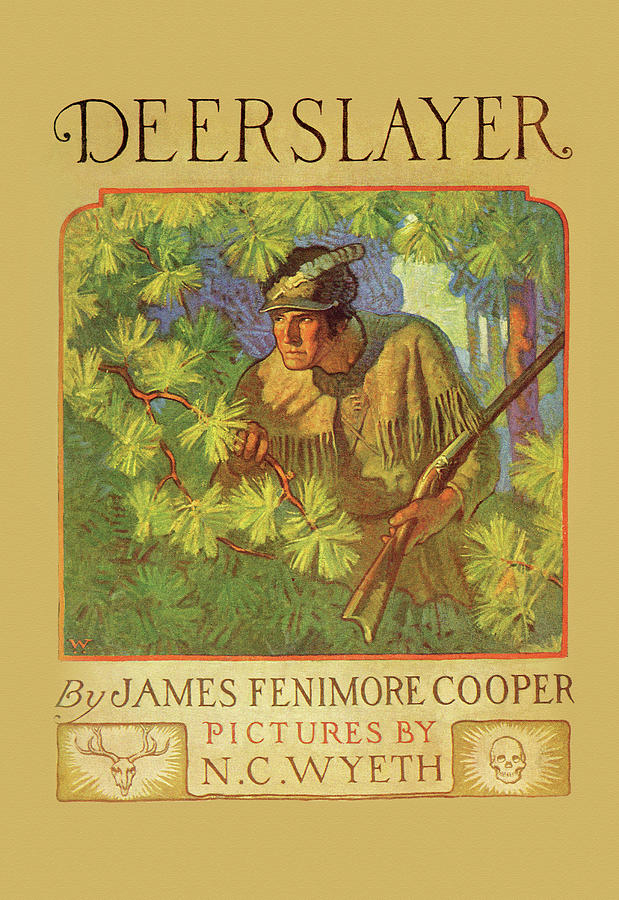 Deerslayer #1 Painting by N.C. Wyeth