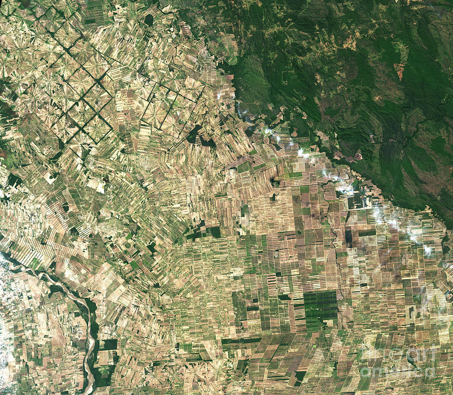 Deforestation In Bolivia #1 Photograph by Nasa/science Photo Library
