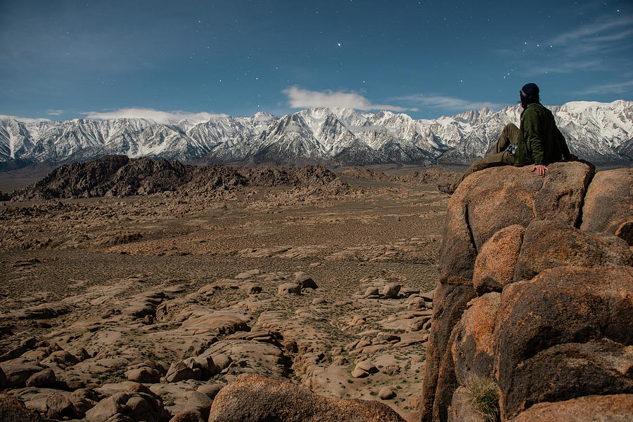 Desert Boulders In The Alabama Hills In Front Of Contiguous Amer 1