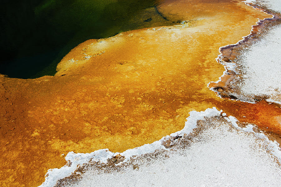 Detail Of Colourful Water Mineral Photograph by Mint Images - Paul Edmondson Detail Of Colourful Water Mineral Photograph by Mint Images - Paul Edmondson