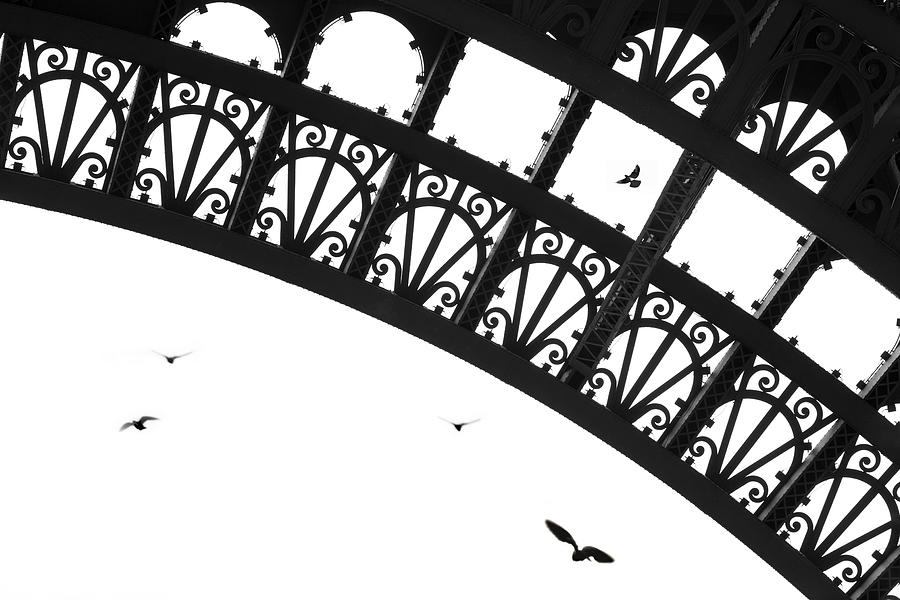 Detail Of Eiffel Tower #1 Digital Art by Massimo Ripani