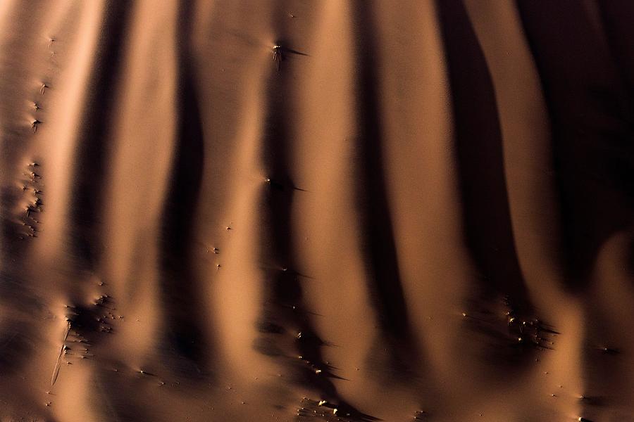 Abstract Photograph - Details Of A Sand Dune In Namibia #1 by Ben McRae