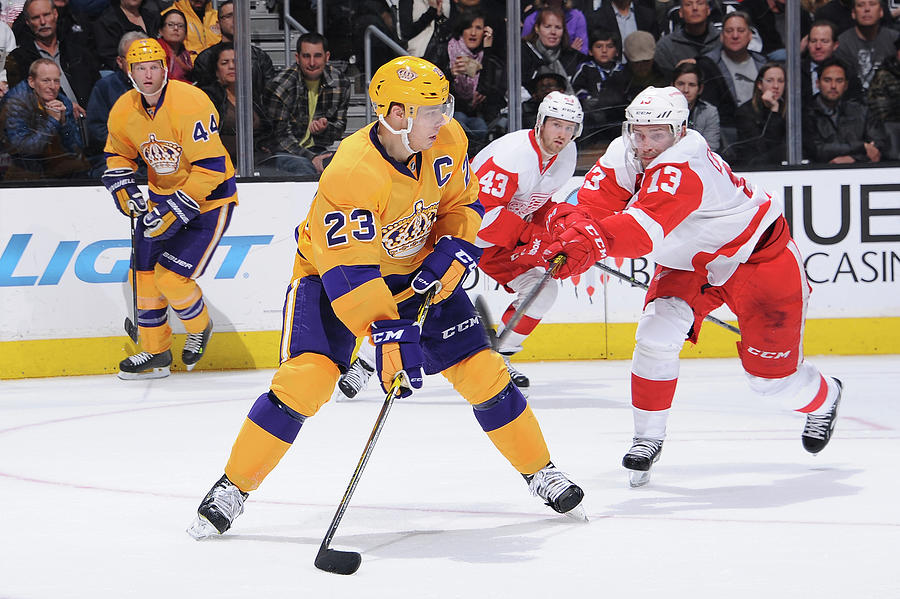 Detroit Red Wings V Los Angeles Kings #1 Photograph by Juan Ocampo