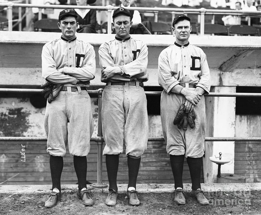 Detroit Tigers Baseball Players #1 Photograph by Bettmann