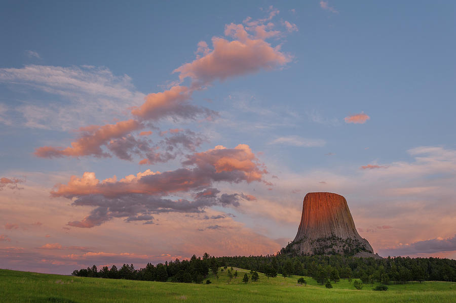Devils Tower Natl Monument #1 Photograph by Jeff Foott