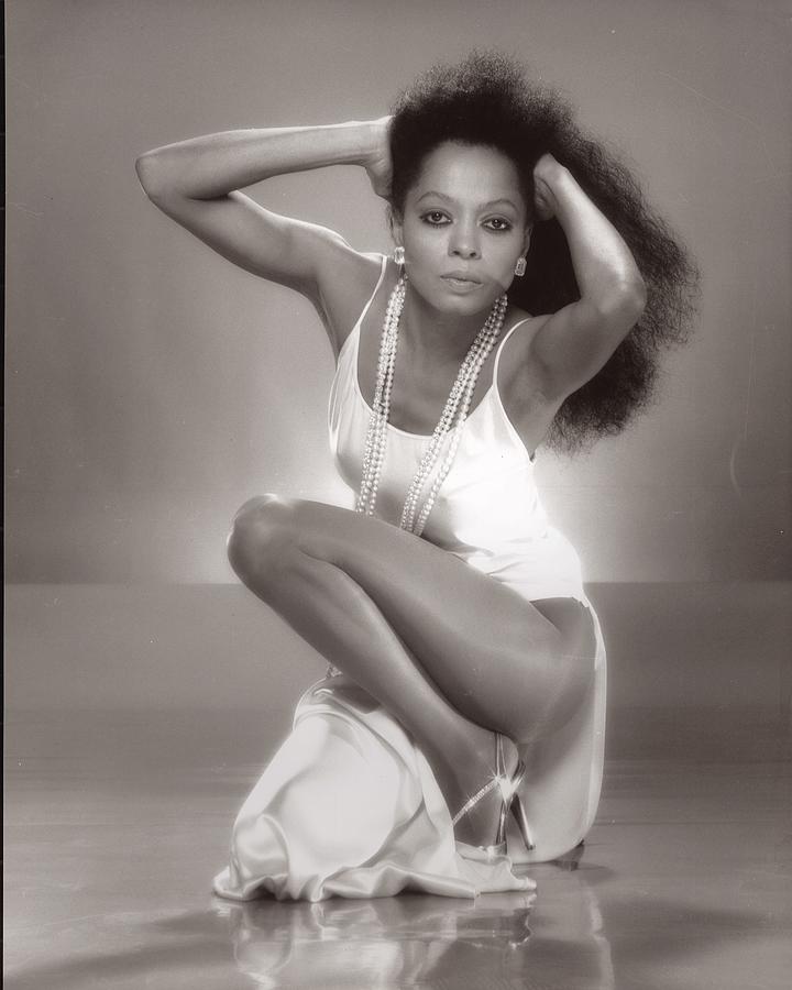 Diana Ross Portrait Session #1 Photograph by Harry Langdon