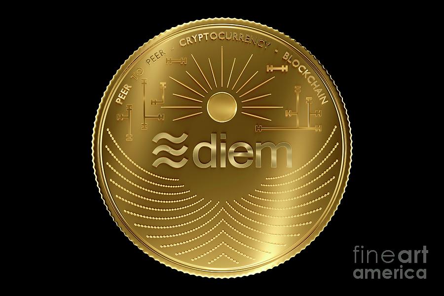 Diem Cryptocurrency #1 Photograph by Patrick Landmann/science Photo Library