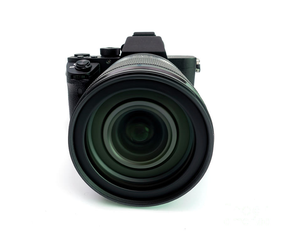 Digital Mirrorless Camera With Zoom Lens #1 Photograph by Wladimir Bulgar/science Photo Library