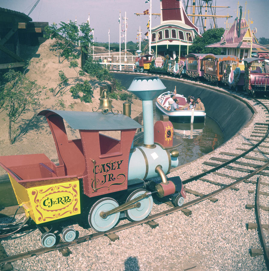 Disneyland Opening Day, 1955 Photograph by Loomis Dean Disneyland Opening Day, 1955 Photograph by Loomis Dean