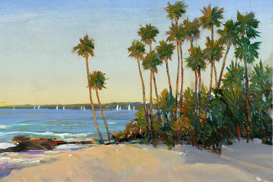 Distant Shore I Painting by Tim Otoole - Fine Art America