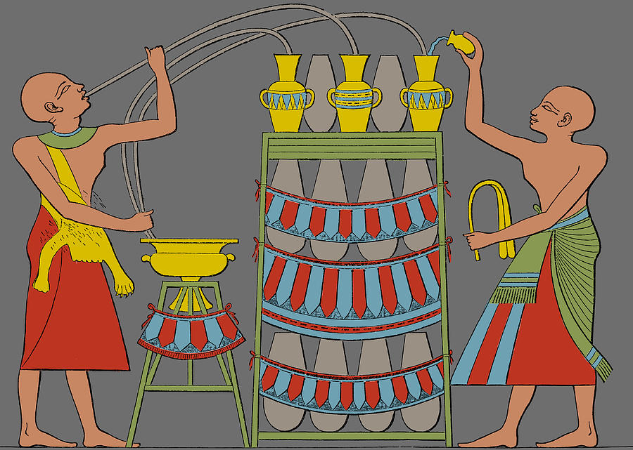 Distillation In Ancient Egypt #1 Painting by Science Source