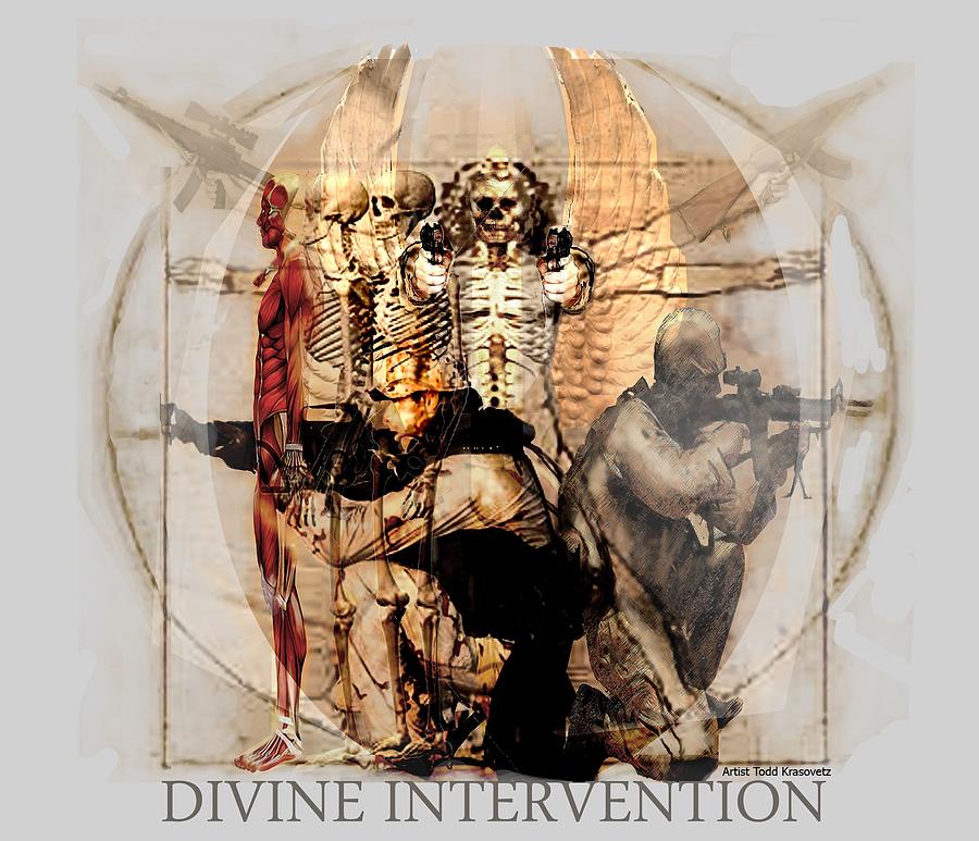 Divine Intervention #2 Digital Art by Todd Krasovetz