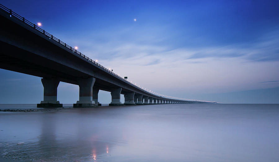 Donghai Bridge Photograph by Li Chengjun's Photography - Fine Art America