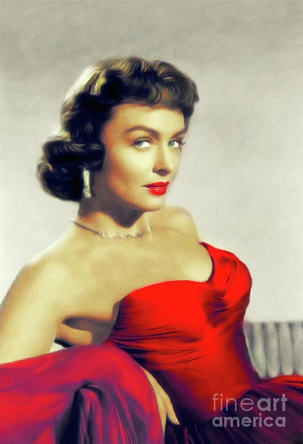 Donna Reed, Vintage Actress #1 Painting by Esoterica Art Agency