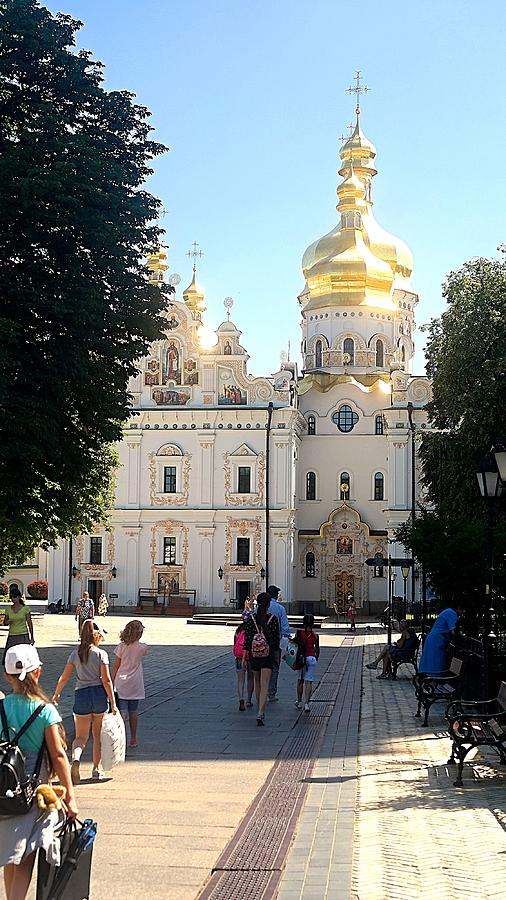 Dormition Cathedral Pechersk Lavra Photograph