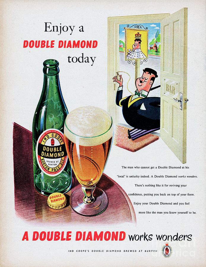 Double Diamond Burton Pale Ale #1 Photograph by Picture Post