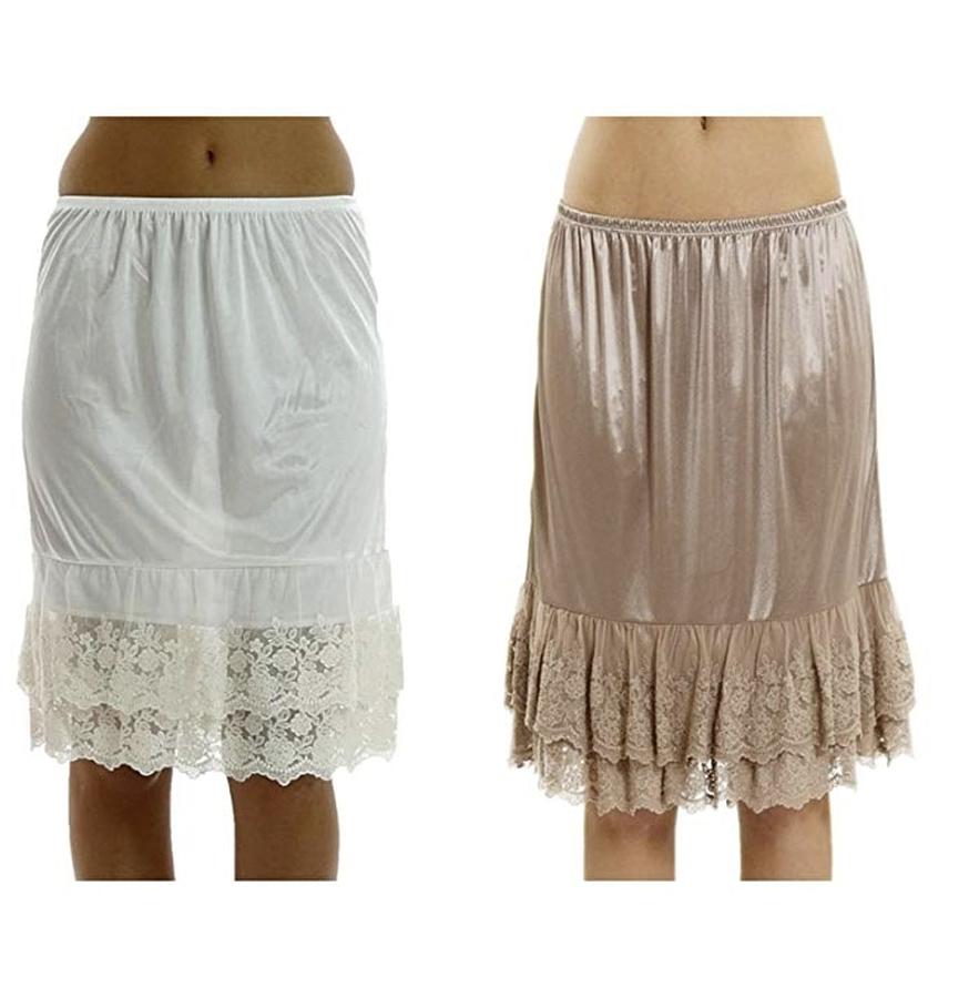 Lace Half Slip Skirt Extender