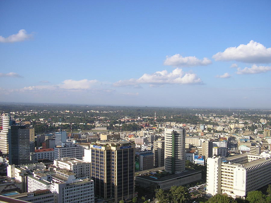 Downtown Nairobi, Kenya Photograph by Kevin Donegan Downtown Nairobi, Kenya Photograph by Kevin Donegan