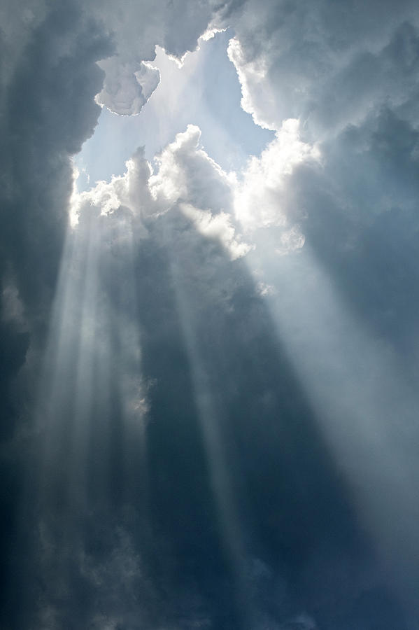 Dramatic Rays Of Light Photograph by Tom Haseltine