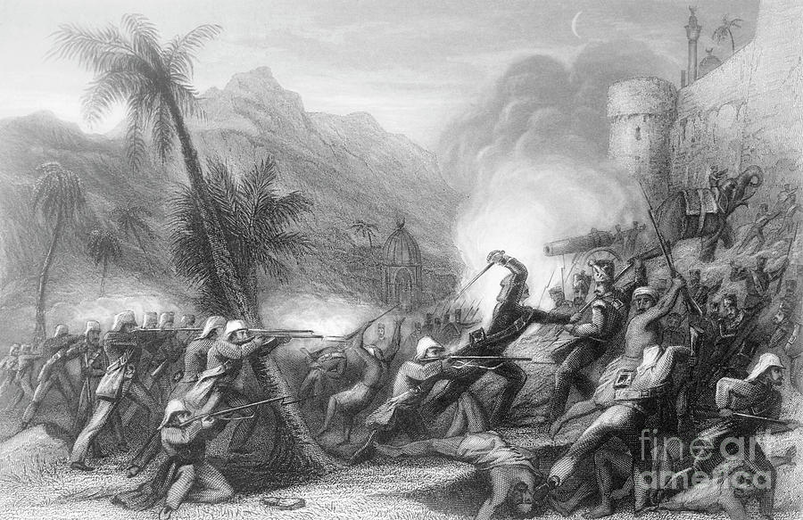 Drawing Depicting The Sepoy Rebellion #1 Photograph by Bettmann