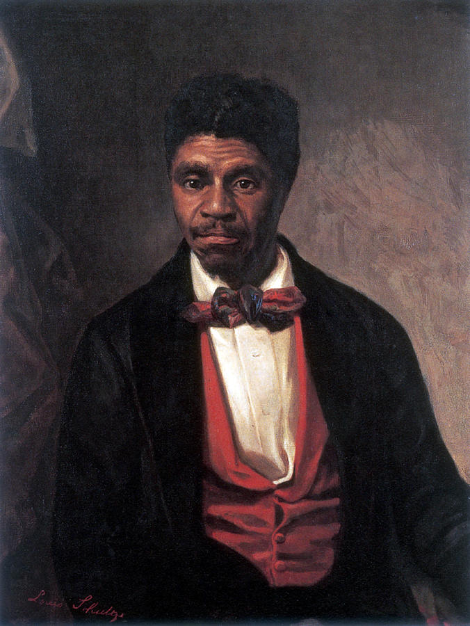 19th Century Painting - Dred Scott, American Civil Rights Hero #1 by Science Source