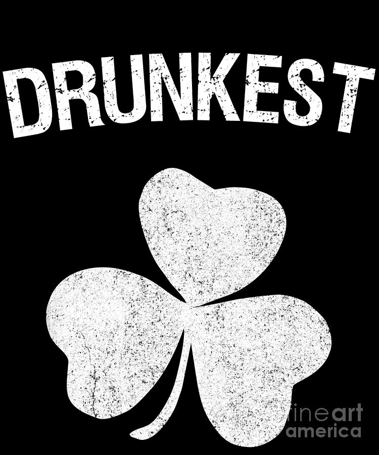 Drunkest St Patricks Day Group Digital Art by Flippin Sweet Gear