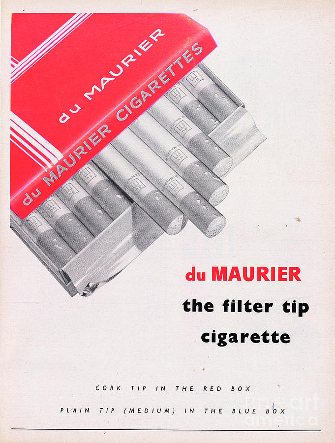 Du Maurier Cigarettes #1 Photograph by Picture Post