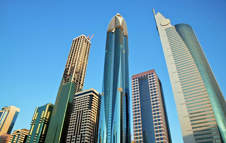 Dubai Business Tower #1 Photograph by Nikada