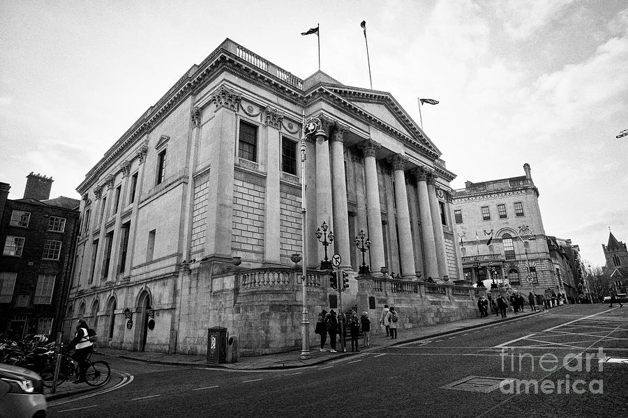 Dublin Photograph - Dublin City Hall Originally The Royal Exchange Dublin Republic Of Ireland Europe by Joe Fox Dublin Photograph - Dublin City Hall Originally The Royal Exchange Dublin Republic Of Ireland Europe by Joe Fox