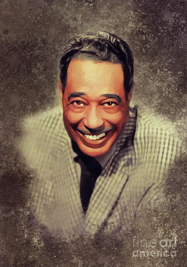 Duke University Painting - Duke Ellington, Music Legend #1 by Esoterica Art Agency