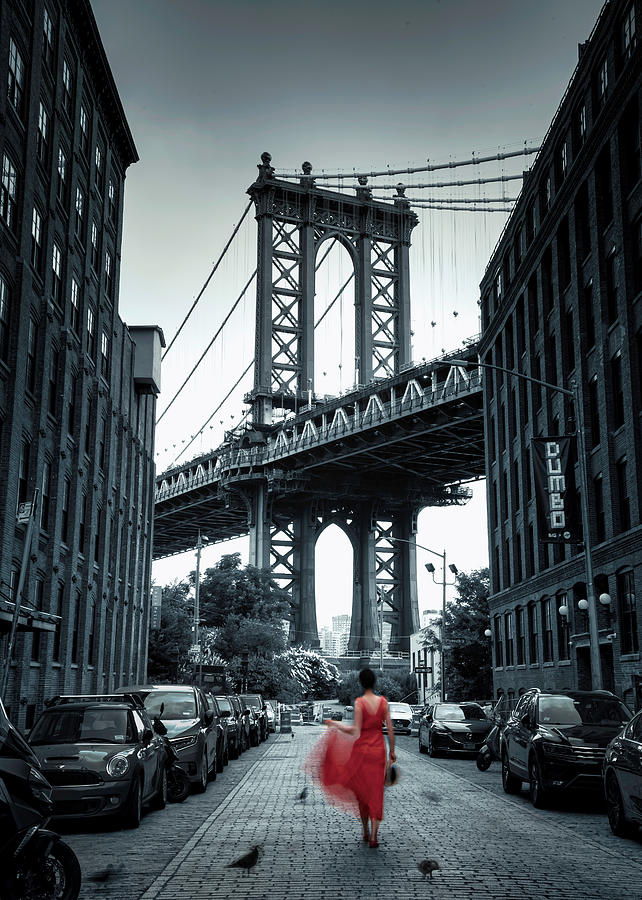 Brooklyn Bridge Photograph - Dumbo - Nyc #1 by Catherine W.