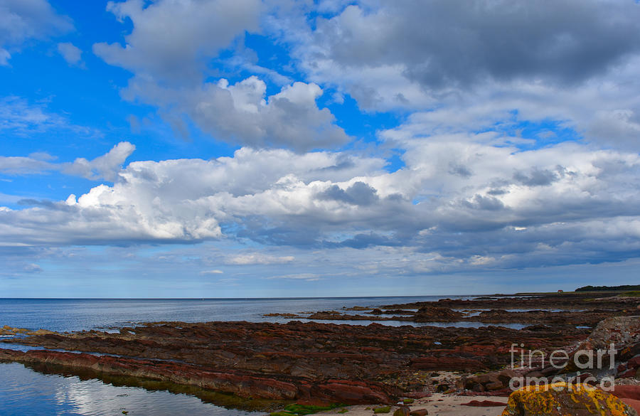 Dunbar Coastline Photograph by Yvonne Johnstone