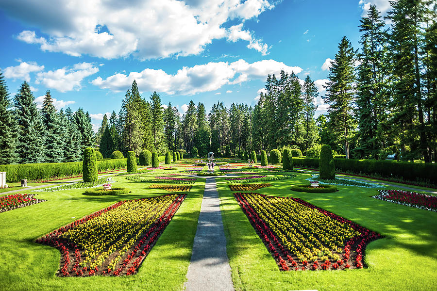 Duncan Gardens In Spokane Wshington #1 Photograph by Alex Grichenko