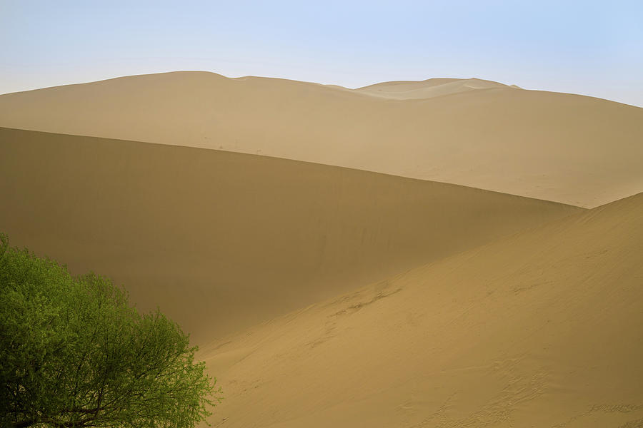 Dunes at Dunhuang Gansu China #1 Photograph by Adam Rainoff