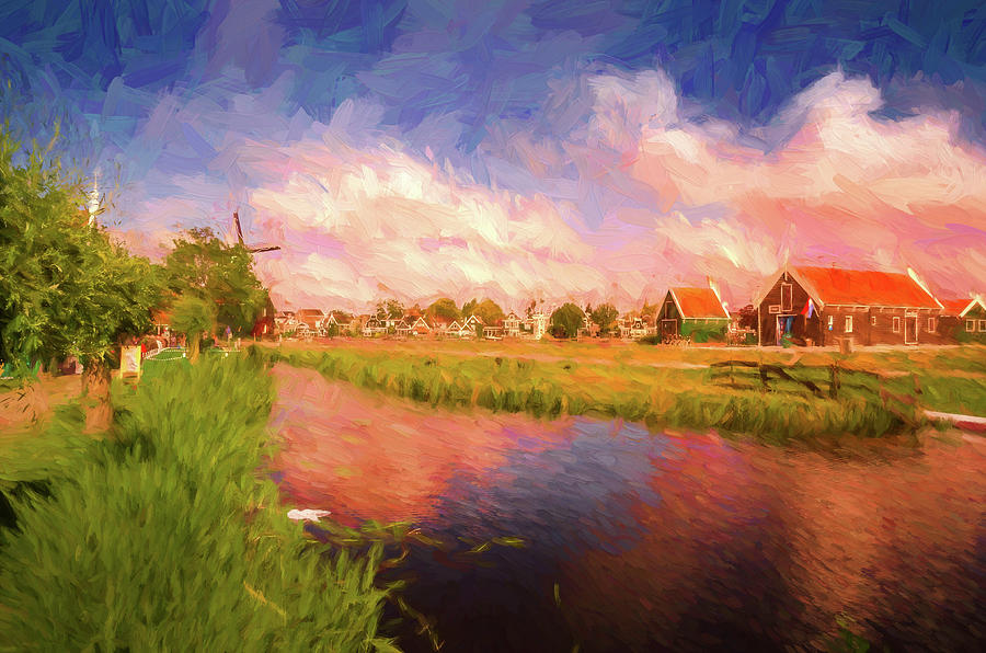 Dutch Village #1 Digital Art by Pravine Chester