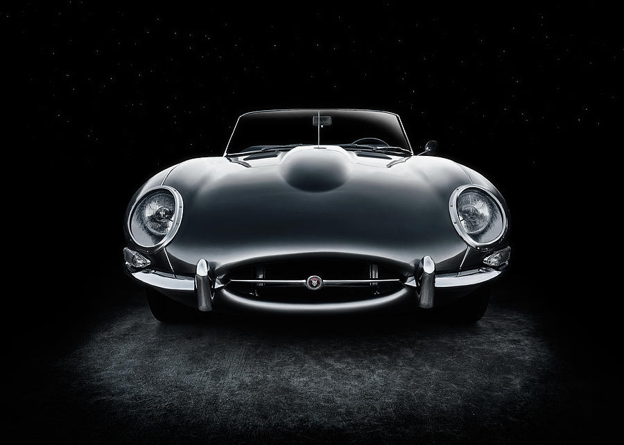 Jaguar E Type Digital Art by Douglas Pittman
