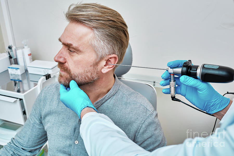 Ear Endoscopy Photograph by Peakstock / Science Photo Library - Fine ...