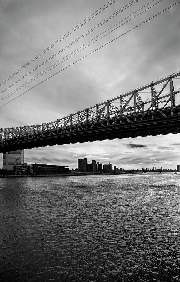East River and 59th Street Bridge #1 Photograph by Robert Ullmann