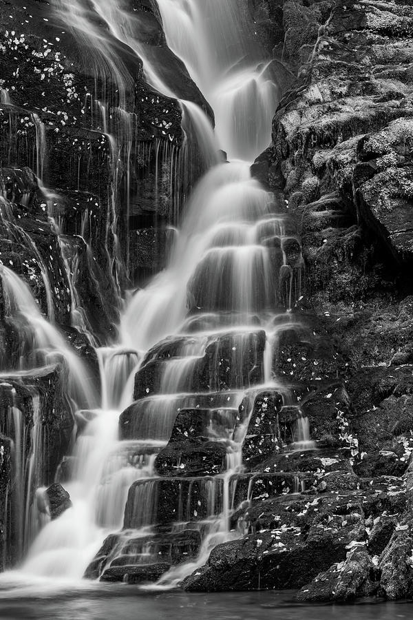 Eastatoe Falls #1 Photograph by David Simchock