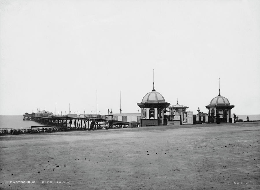 Eastbourne Pier #1 Photograph by London Stereoscopic Company
