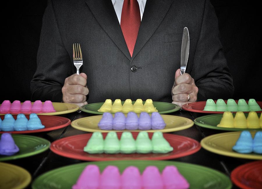 Knife Still Life Photograph - Easter Dinner #1 by Mike Melnotte