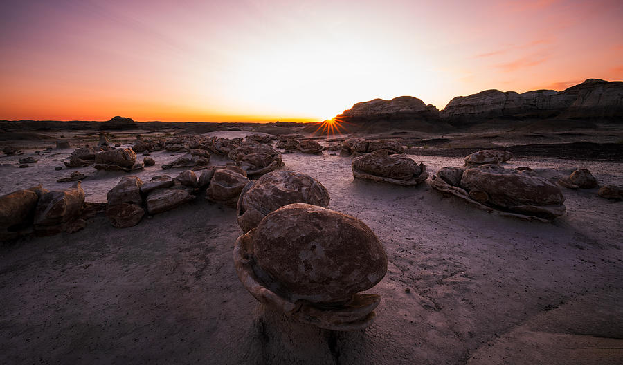 Egg Hatchery At Bisti Badlands #1 Photograph by Mike He