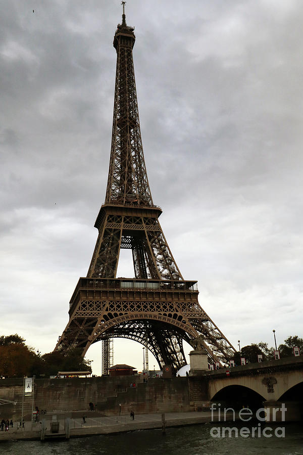 Eiffel Tower Paris France #1 Photograph by Steven Spak