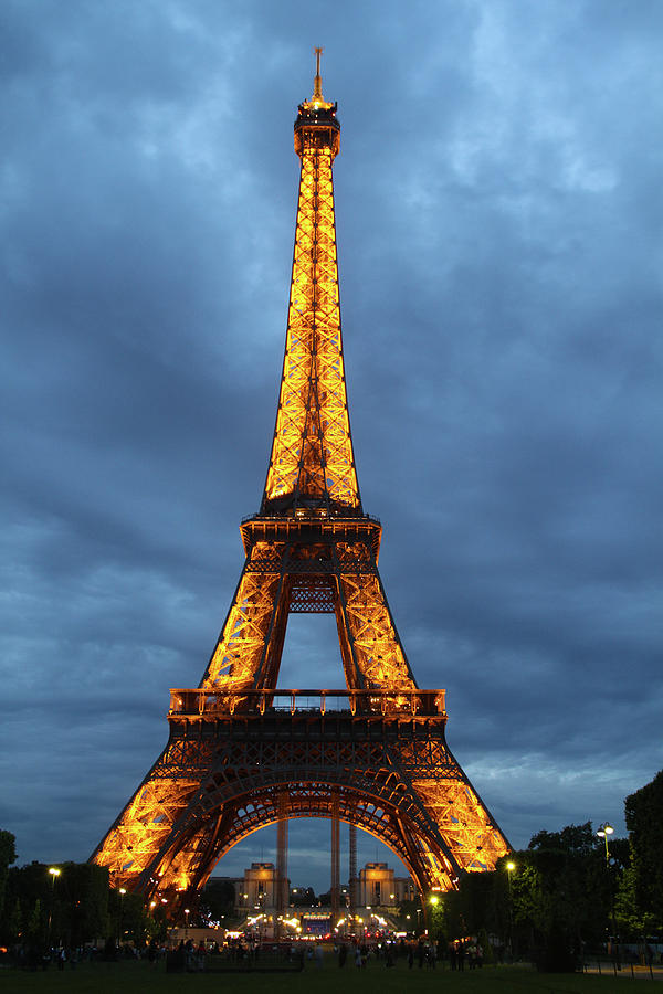 Eiffel Tower Paris #1 Photograph by Greg Smith