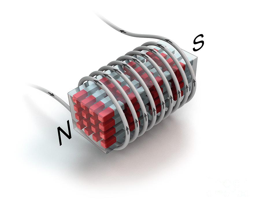 Electromagnetic Coil And Core #1 Photograph by Mikkel Juul Jensen/science Photo Library